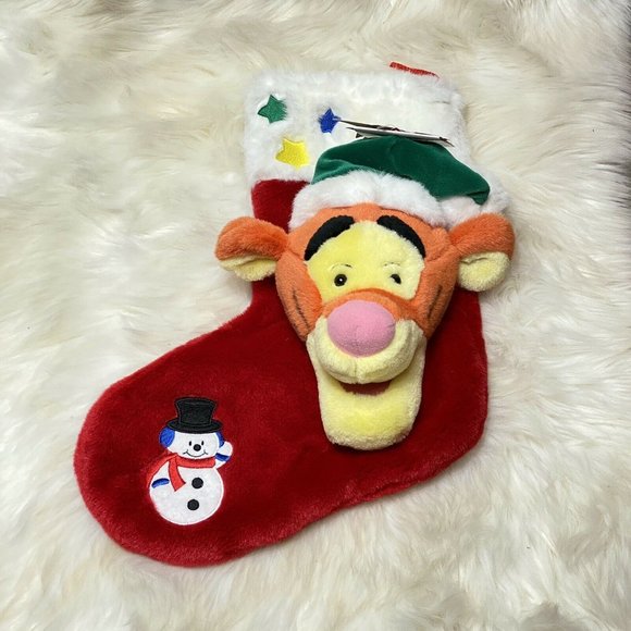 Disney Other - Disney Christmas Stocking Singing Tigger Plush